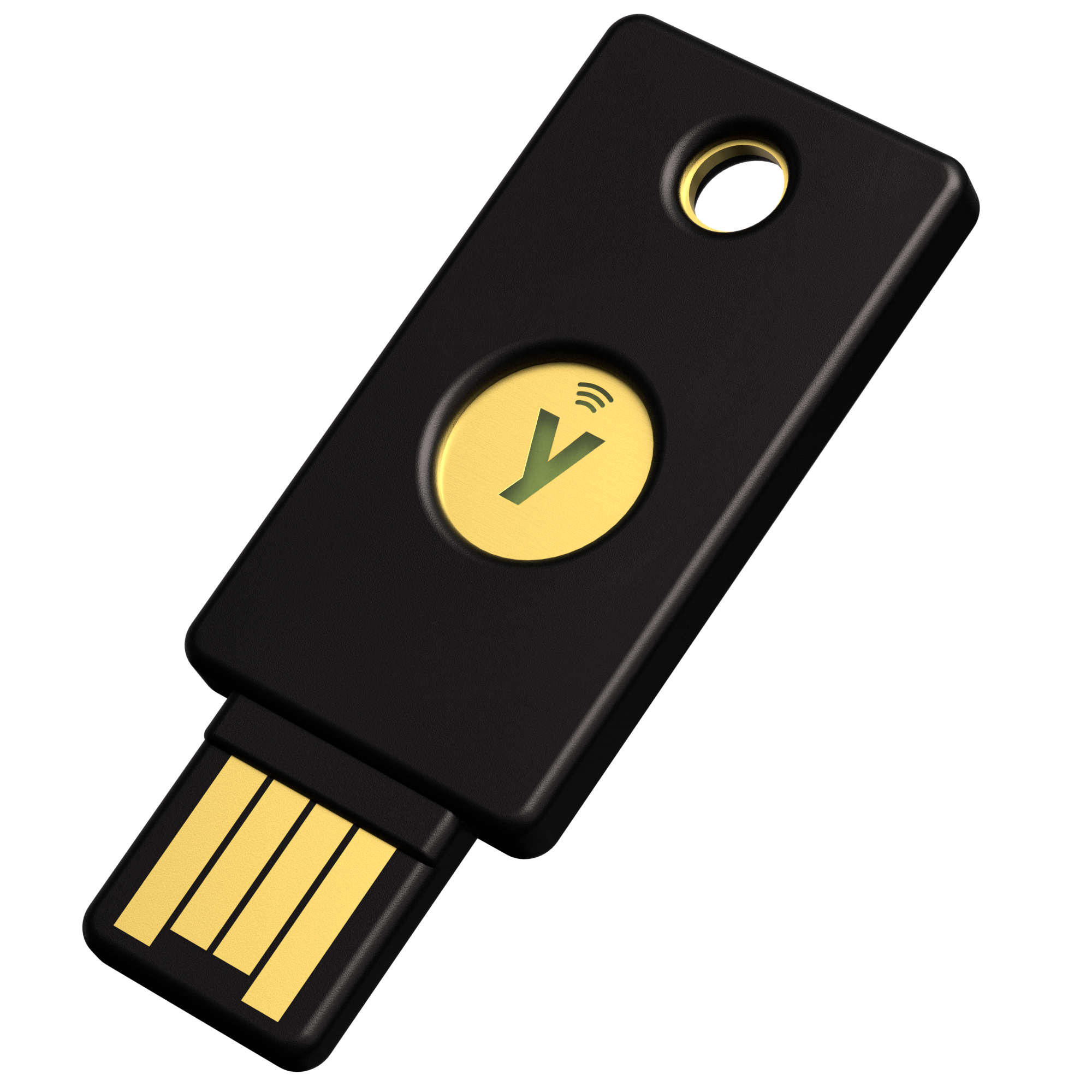 YubiKey Series 5 Enhanced PIN NFC and USB-A Form
